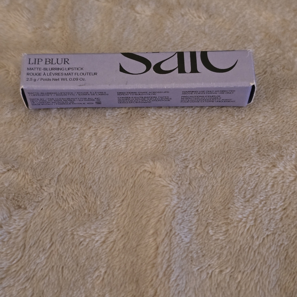 Saie Lip Blur Lipstick – Shade Nouveau | Matte Blurring Finish | New in Box